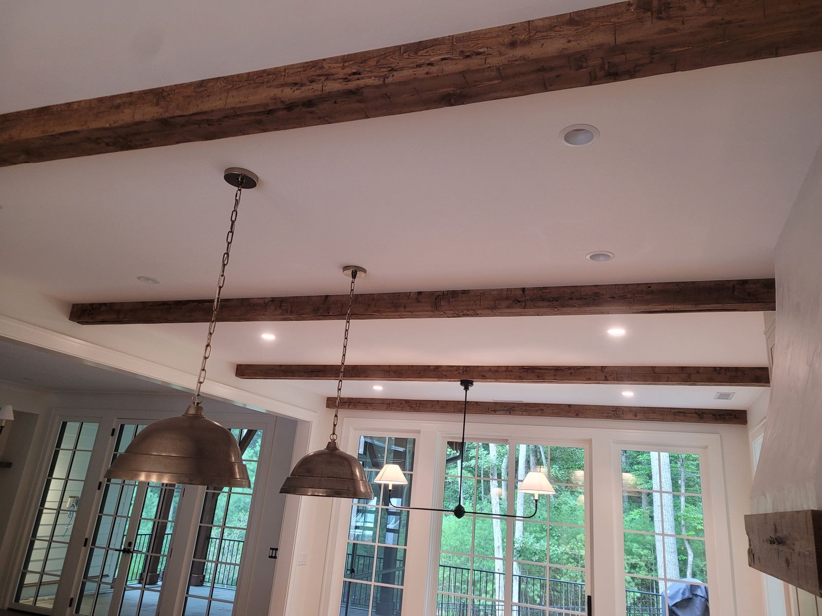 Decorative Beams detail by Blue Ridge Carpenters