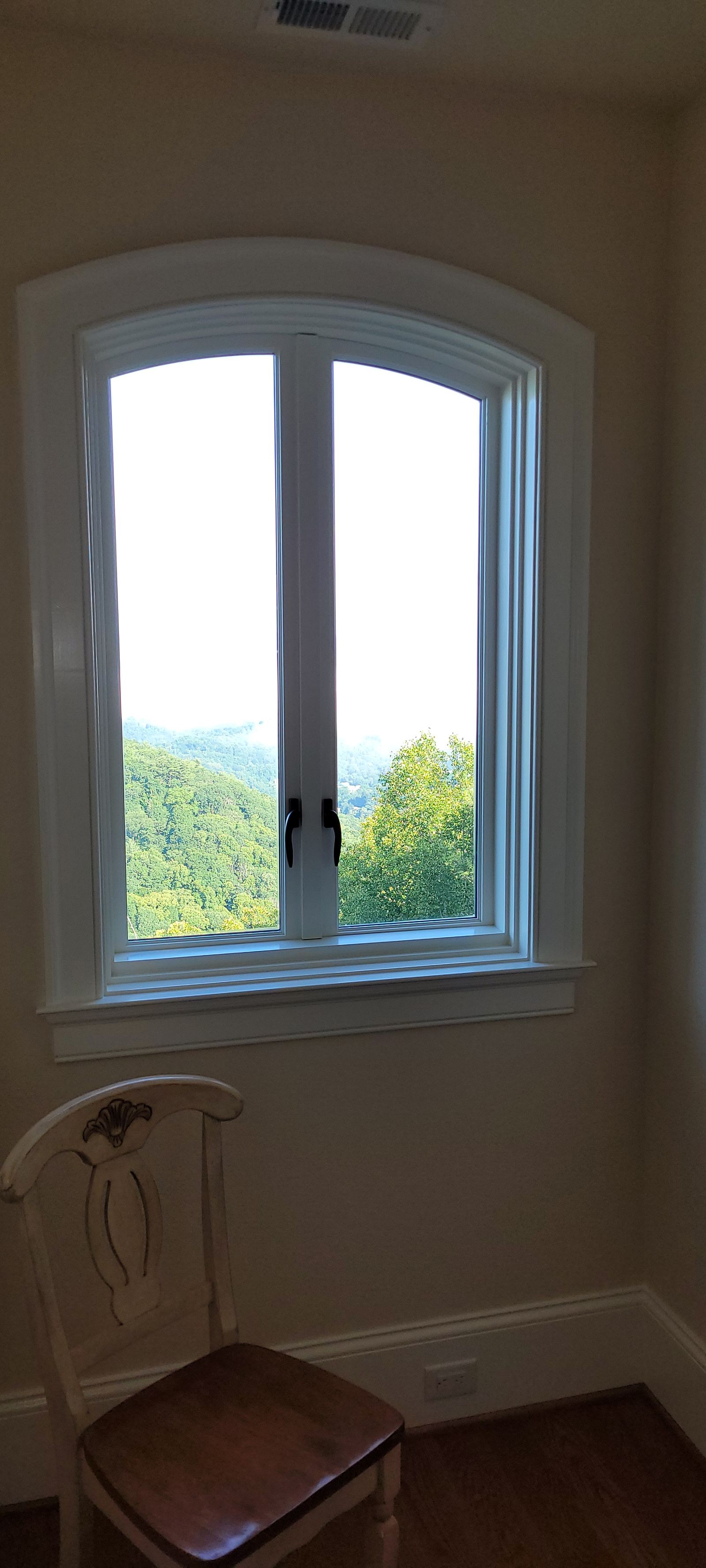 Window Casing detail by Blue Ridge Carpenters