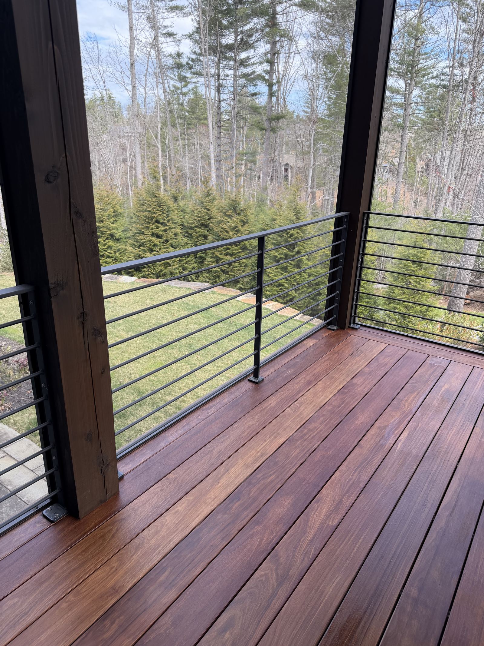 Mountain Deck & Porch with Fire Feature — detail 6