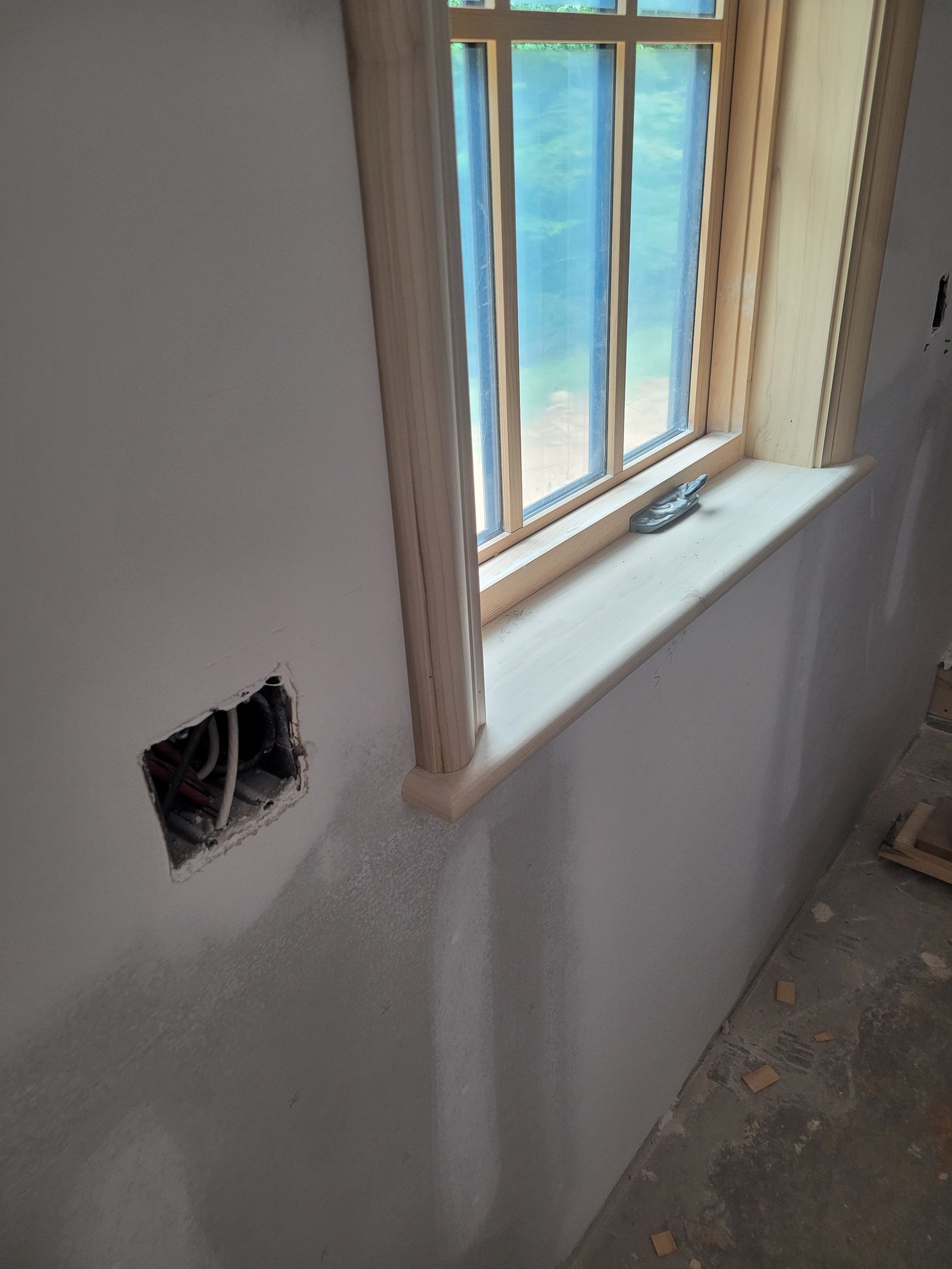 Window Casing detail by Blue Ridge Carpenters