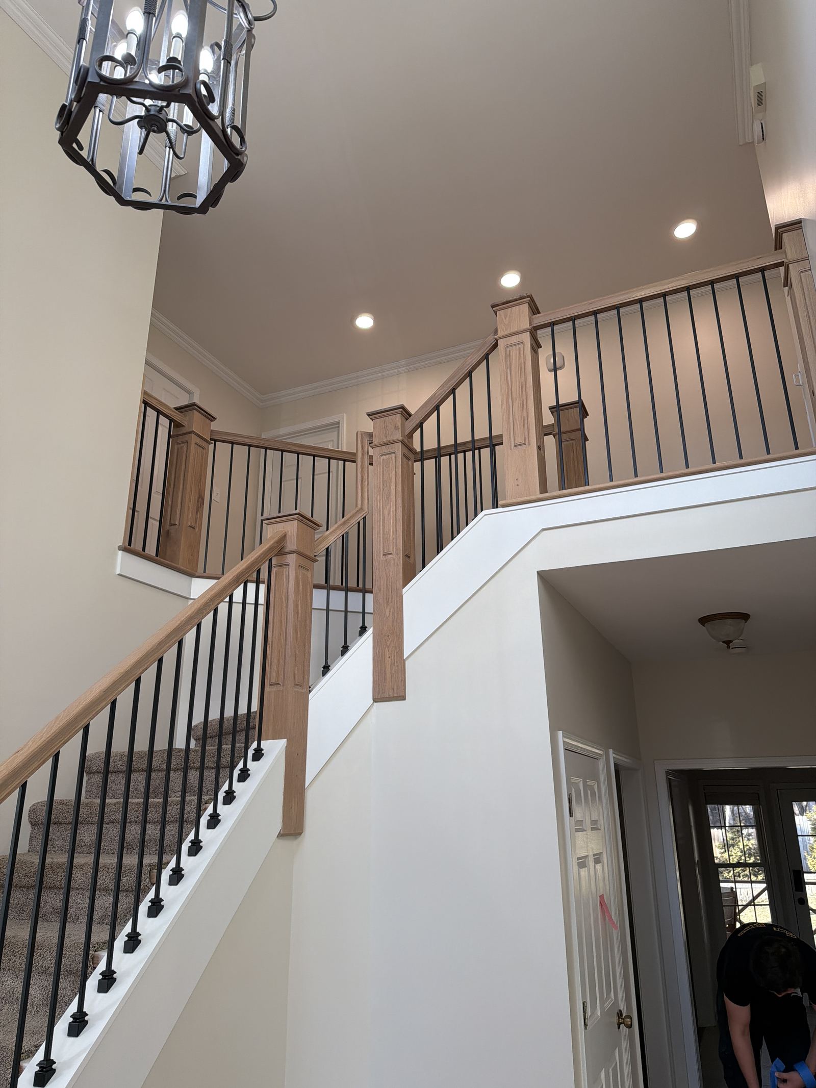 Custom Staircases detail by Blue Ridge Carpenters
