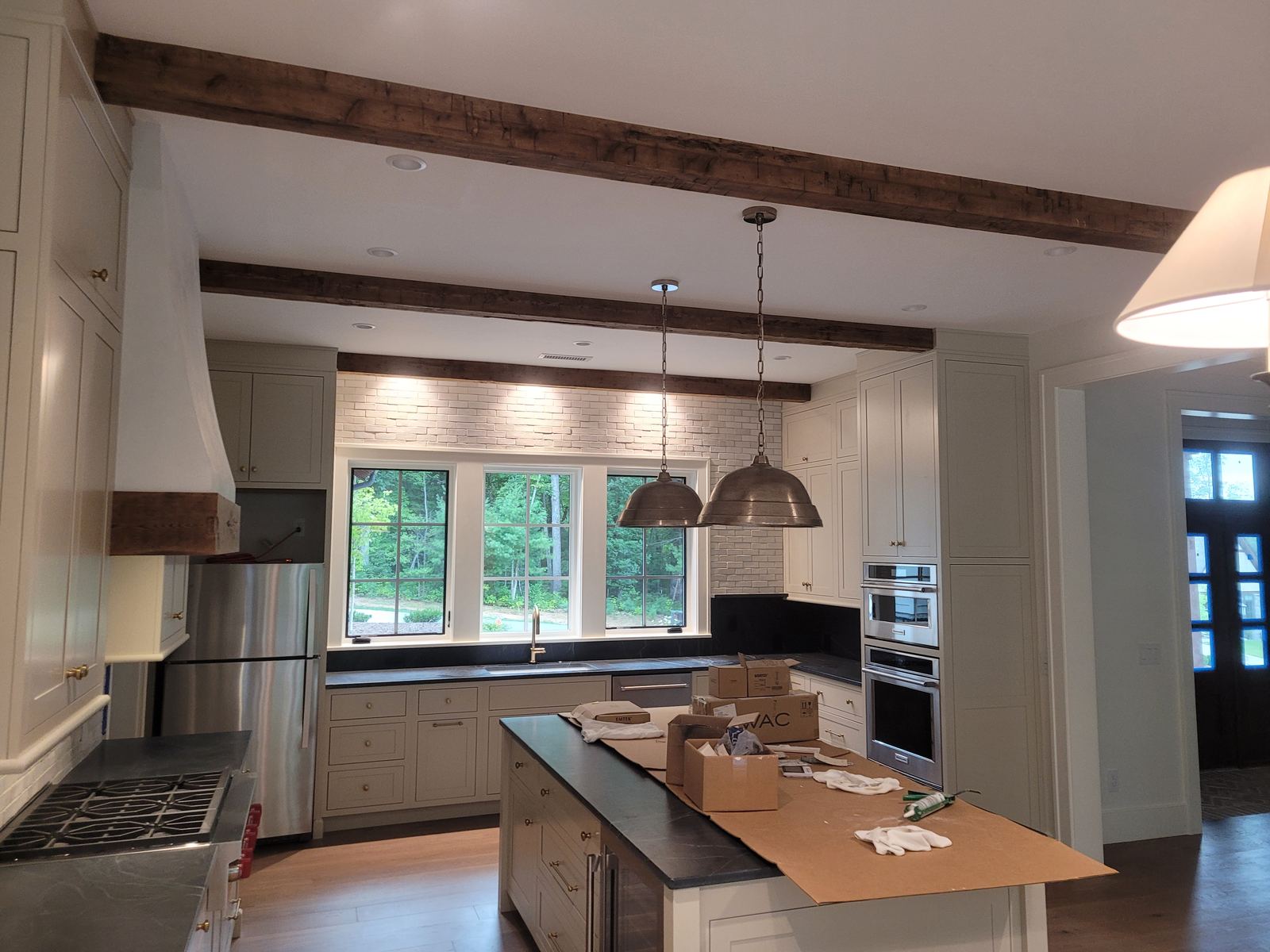 Decorative Beams detail by Blue Ridge Carpenters