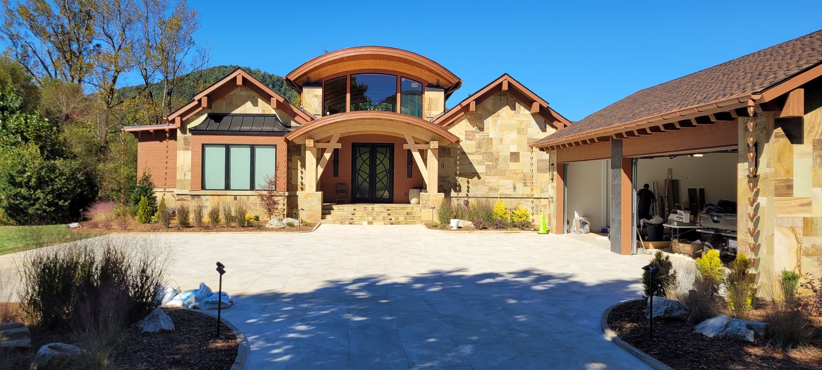 Exterior Woodworking detail by Blue Ridge Carpenters
