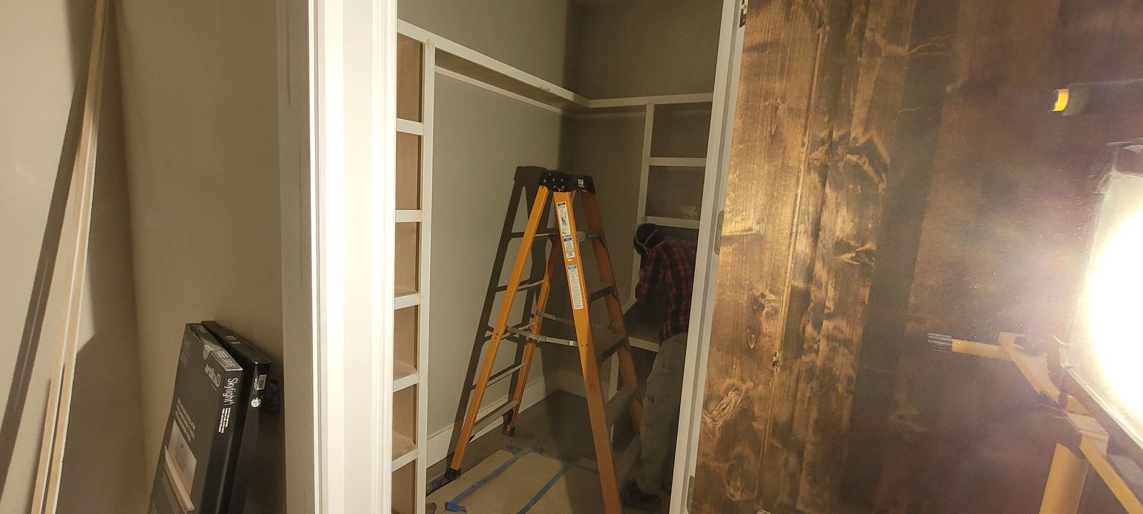 Custom Closets detail by Blue Ridge Carpenters