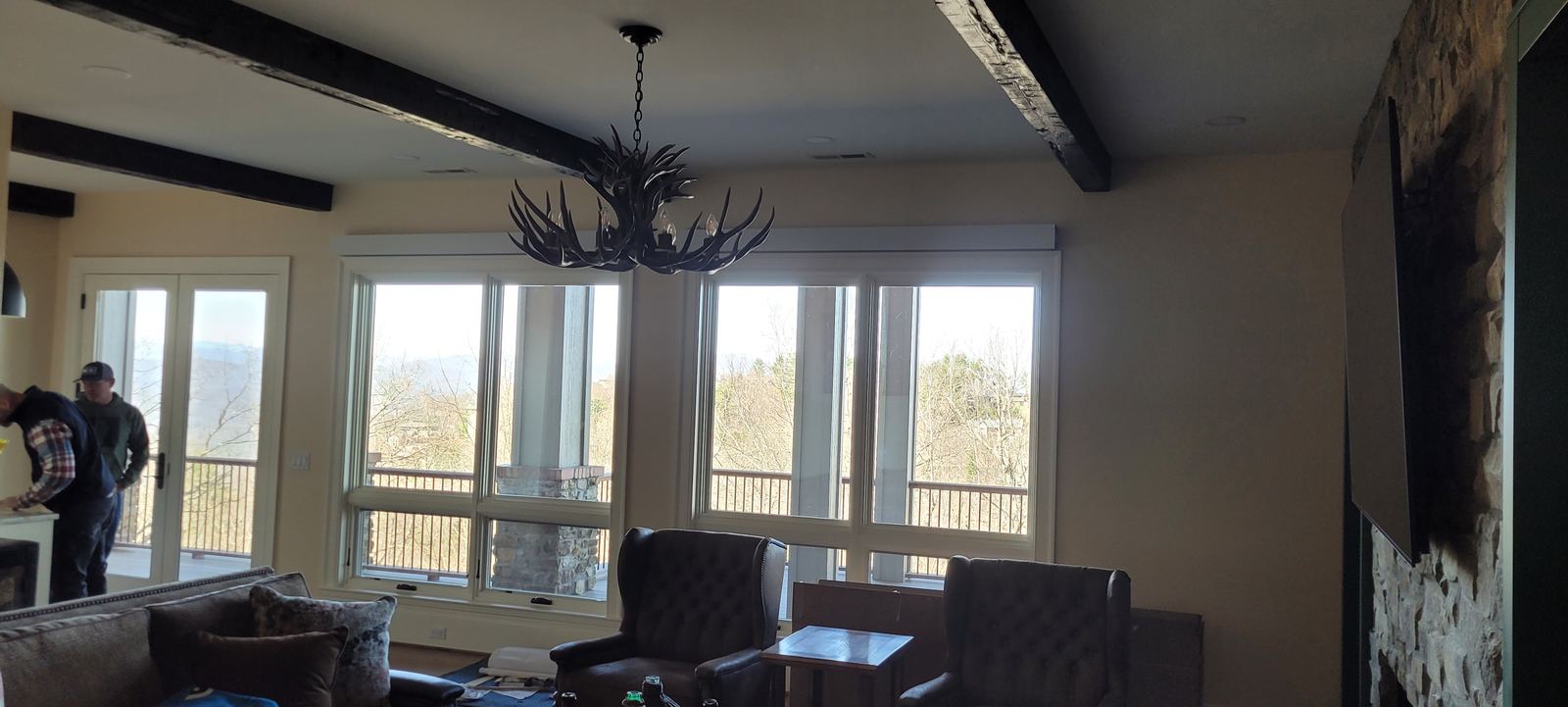 Interior Trim Packages project by Blue Ridge Carpenters in western North Carolina