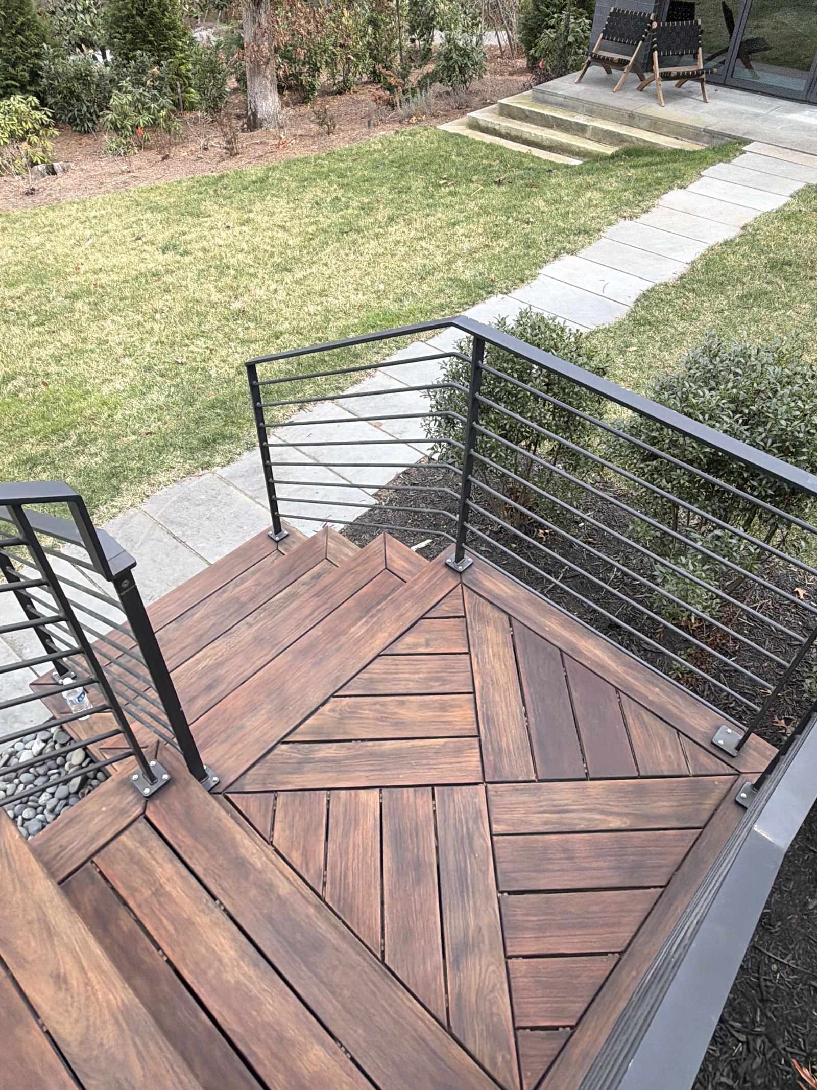 Mountain Deck & Porch with Fire Feature — detail 3