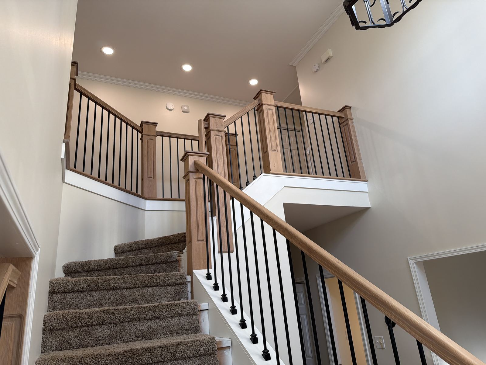 Custom Staircases detail by Blue Ridge Carpenters